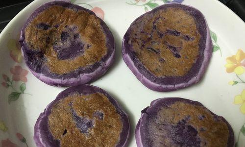 紫薯丸子，清新营养的下午茶（手工制作）