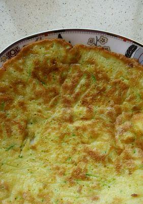 以西葫芦虾皮鸡蛋煎饼为主的美食做法（美味可口的营养早餐）