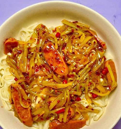家常美食——以西葫芦面条汤（清爽可口）