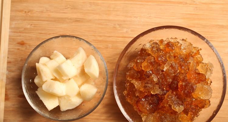 健康美味，桃胶番薯糖水的制作方法（以桃胶为主）