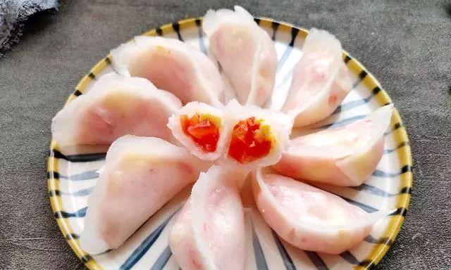 水晶白菜蒸饺的制作方法（原汁原味）