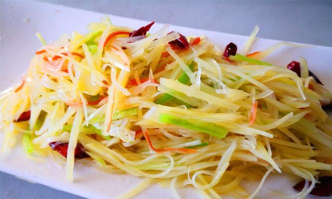 爽口土豆丝的制作方法（简单易学）