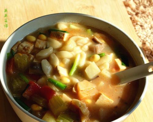 陕西美食大赏——烩麻食（传统美食）