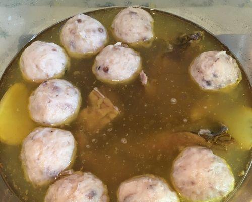 滋补养生，肉糜豆腐丸子汤（家常汤菜好滋味）