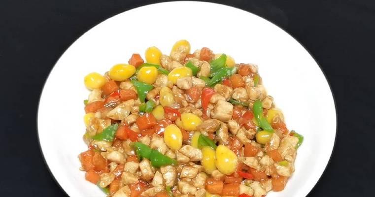 肉丁小炒的做法（快捷美食）