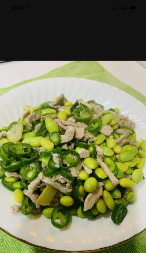 肉炒毛豆的做法大全（做法简单易学）