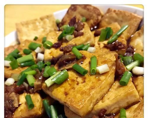 茶树菇烧香煎豆腐，营养美味又简单（以茶树菇为灵魂）