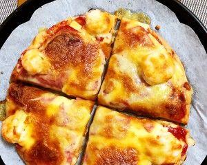 轻松DIY（手把手教你制作口感多样的菠萝虾仁披萨）