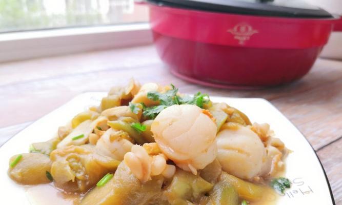 蚬子炖茄子，味道鲜美健康（以蚬子为主角）