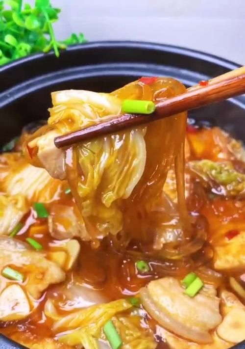 娃娃菜炖粉条，开胃又营养（家常小炖）
