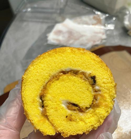 自制肉松盒子蛋糕（用心制作）