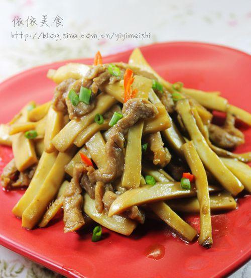 美味易做的肉丝杏鲍菇料理（绝对健康）