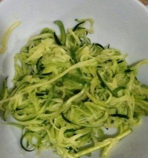 美味又健康（以清爽小方瓜和鲜嫩肉丝）