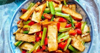 美味肉丝香干炒大蒜（蒜香四溢）