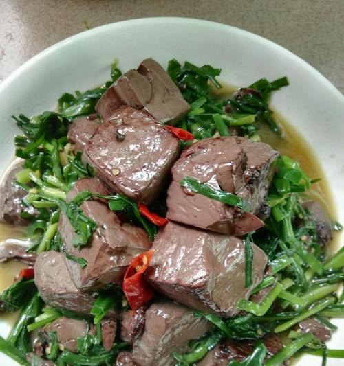 清肺养生，猪红黄豆煲（清肺养生食谱）