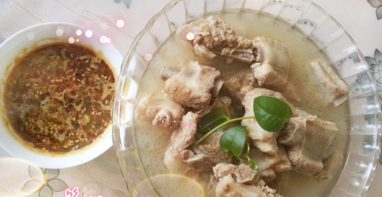 家常营养清炖萝卜猪排（健康美味）