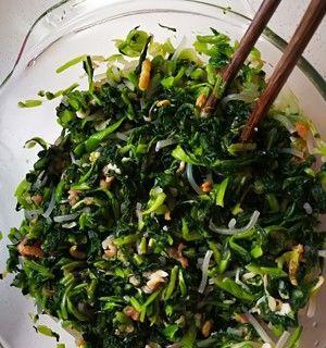 清新爽口，健康小白菜饼面（一份简单的美味）