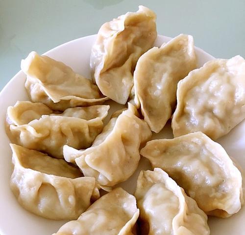 清淡美食-菜肉蒸饺的做法（健康口感）
