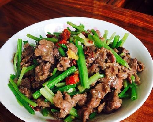 清炒牛肉刀豆的家常做法（健康美味）