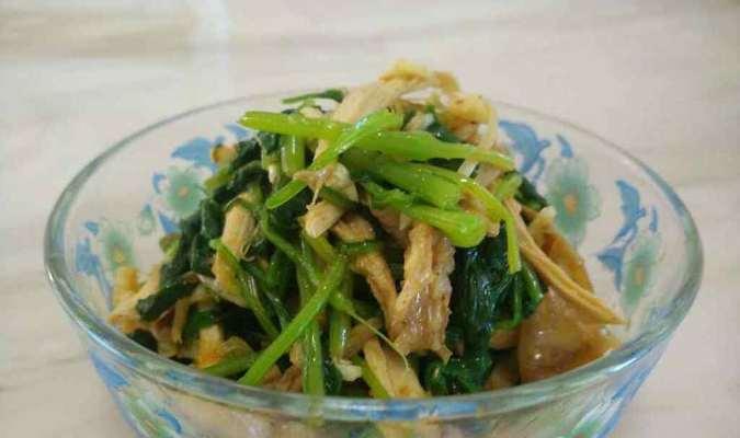 小鱼干拌菠菜怎么做？步骤和技巧有哪些？