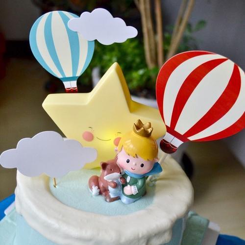 小王子情景生日蛋糕怎么做？步骤和材料有哪些？