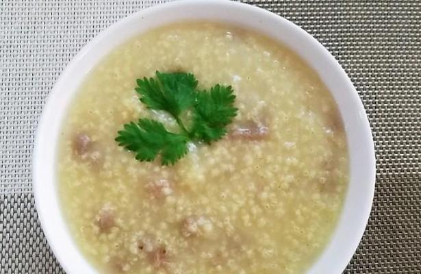 六个月以上宝宝辅食小米粥的做法是什么？