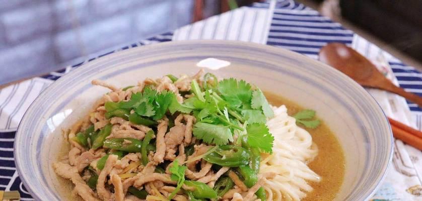 香干青椒肉丝拌面怎么做？具体步骤有哪些？